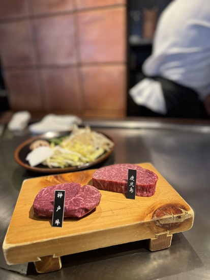 補聴器センターへのエスコートと、ステーキランチをご一緒いたしました。